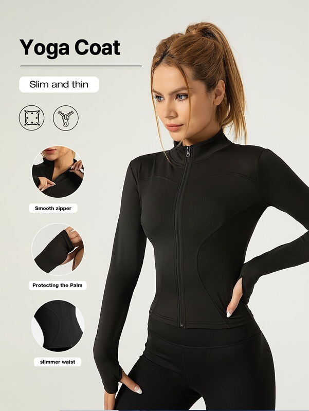X 79020 Breathable Outdoor Yoga Jacket Outdoor Sports Jacket Cross-Border Shipping