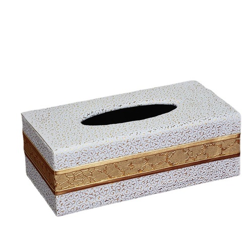 Creative leather household tissue box European car leather tissue box paper tissue box manufacturer wholesale LOGO