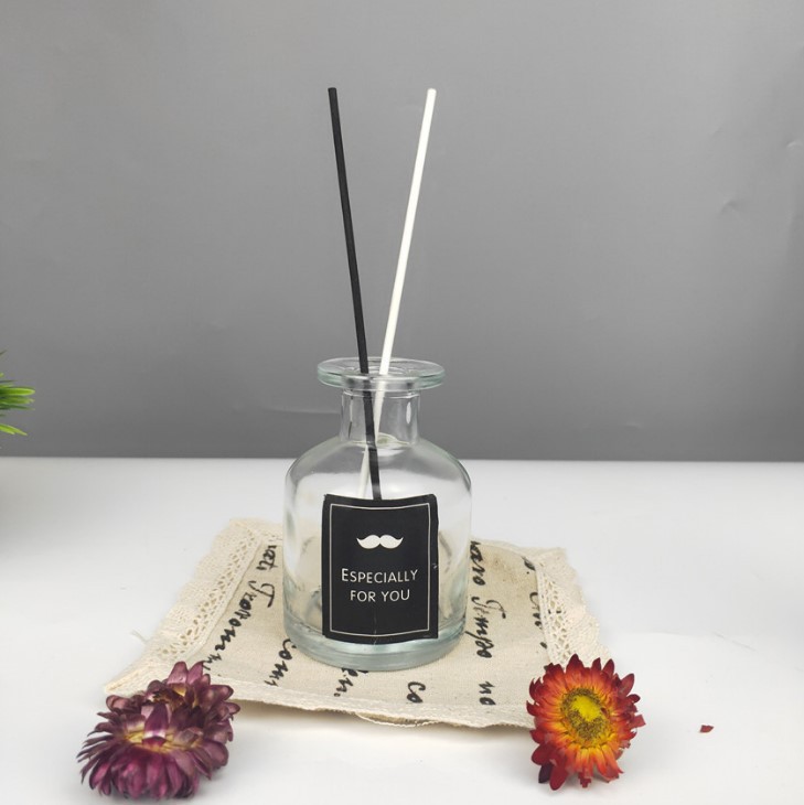 Botella de Vidrio de 100 ml para Aromaterapia, para Dormitorio, Uso Doméstico, Desodorizante, con Flores Secas, sin Llama, para Aceites Esenciales, Fragancia Interior Sellada image 8