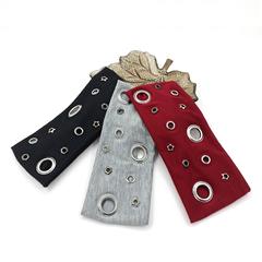 弾性布円形多角形五芒星ミックスパンク個性ヘッドバンドEyelets Punkヘッドボード