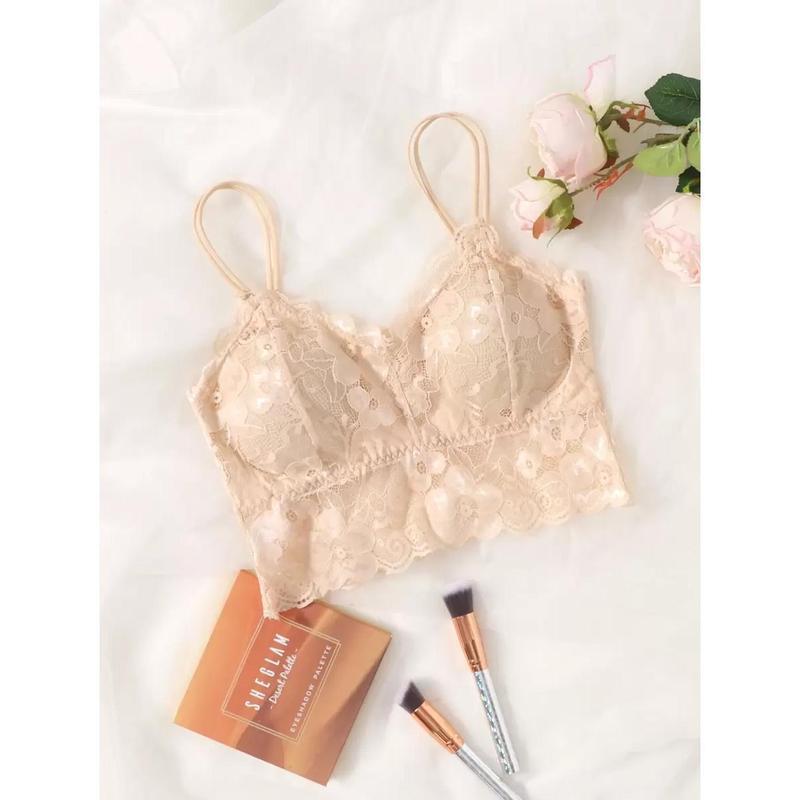 Floral Lace Bralette LingerieSexy charming beautiful and