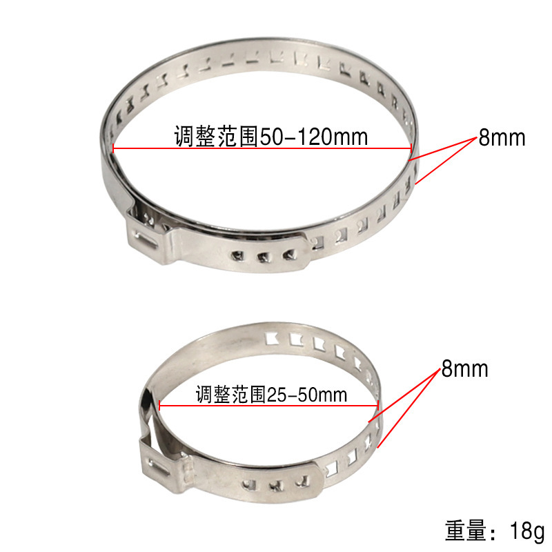 Automóvil ajustable medio eje dentro y fuera de la abrazadera de jaula de bola de acero inoxidable botón universal manga de polvo 201 resorte al por mayor fábrica