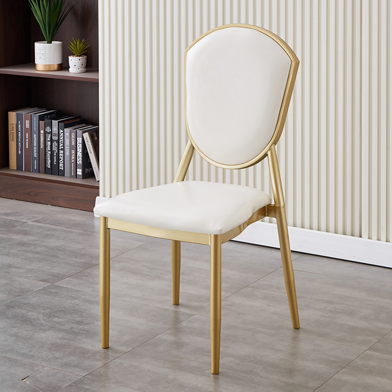 Mesa y silla de comedor multifuncional moderna simple boda gran reunión banquete silla de respaldo mesa y silla de comedor de hotel familiar