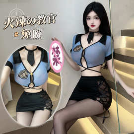 林林婷情趣内衣性感制服激情床上免脱套装诱惑职业装8500