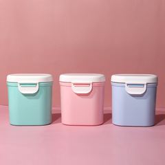 Large Capacity Portable Infant Formula Canister, Sealed Divided Storage Jar, High-End Style Outdoorside Snack Storage Box