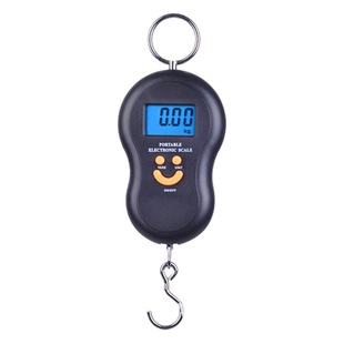 Household portable portable scale mini electronic scale wholesale high precision luggage scale weight scale 50kg hand pull hanging scale