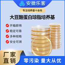 90mm 大豆酪蛋白琼脂培养基 微生物培养基无菌 源头厂家