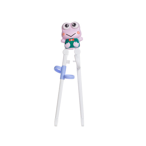 BabyBJorn Children's Training Learning Chopsticks Three-Finger Positioning Cute Cartoon Silicone Ring Practice Chopsticks 73905