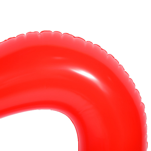 red swimming ring
