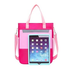 小學生手提袋女拎書袋兒童帆布輔導班男孩補習美術帆布補課包初中