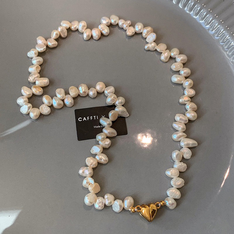 15g Weight Bracelets, Necklace Classification Beaded Chain Chain Type 1 Piece Quantity 1 Piece Freshwater Pearl Shell Pearls Bracelets Necklace