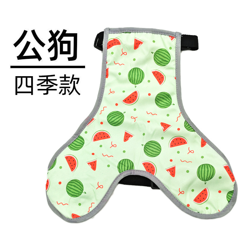 녹색 수컷 개 모델