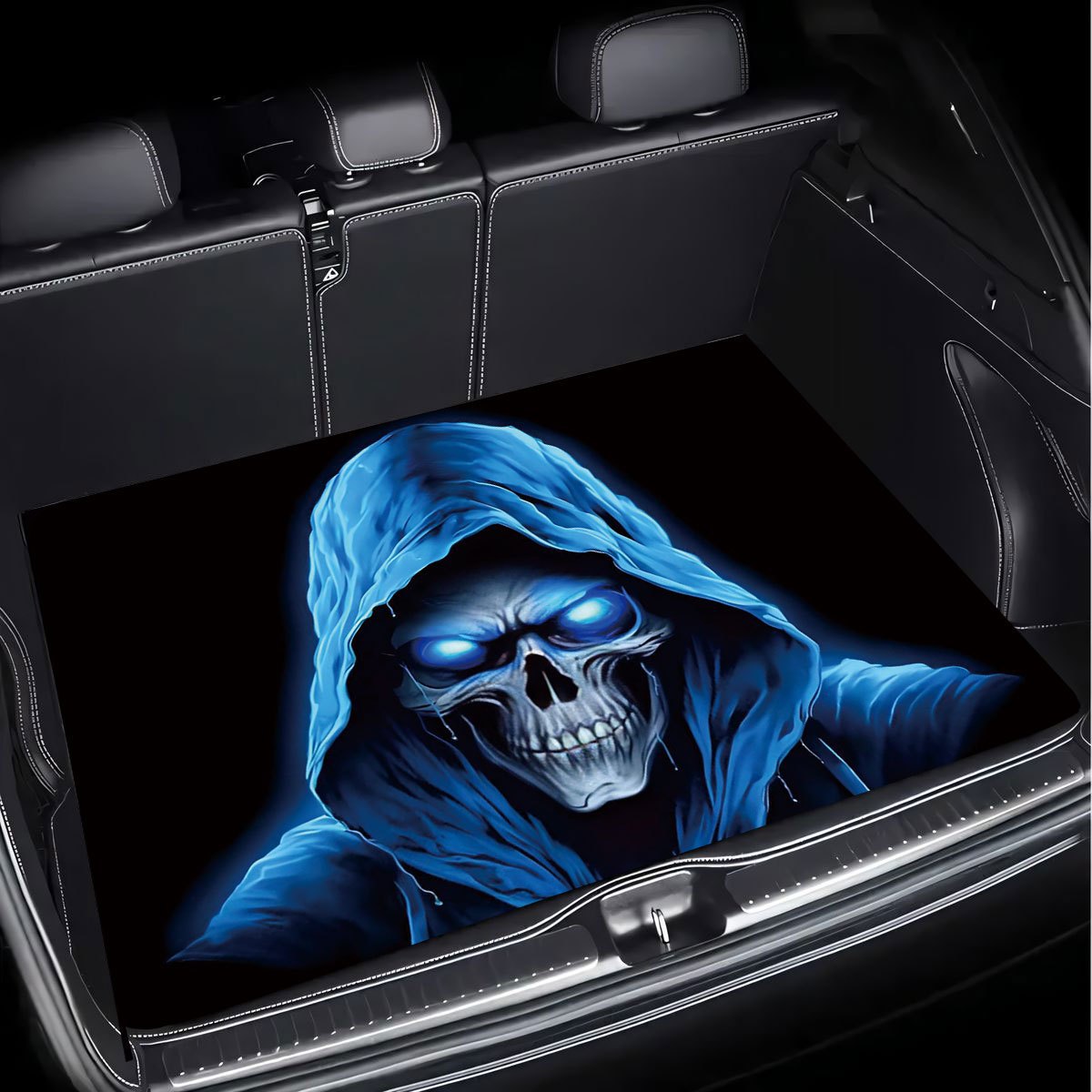 Cross-Border Temu Hot-Selling Creative Car Trunk Mat, Universal for All Seasons, Dirt-Resistant and Easy to Clean Car Interior Mat