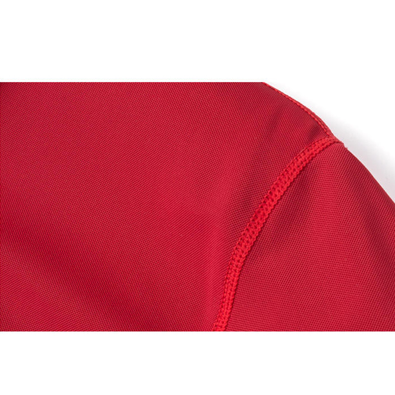 En stock al por mayor 180g verano hielo elástico 88% nylon 12% spandex solapa manga corta Camiseta polo personalización