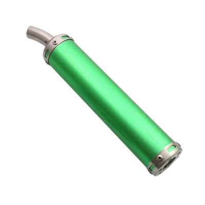 60 Aluminum Pipe – Motorcycle exhaust pipe - green