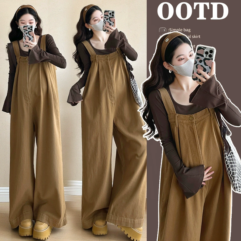 Весенний костюм для беременных с тонким дном брюки для беременных 2 комплекта для беременных