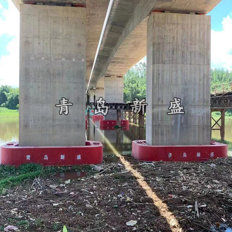 桥梁橡胶防碰撞护舷供应  桥梁复合材料防碰撞设施 柔性复合材料