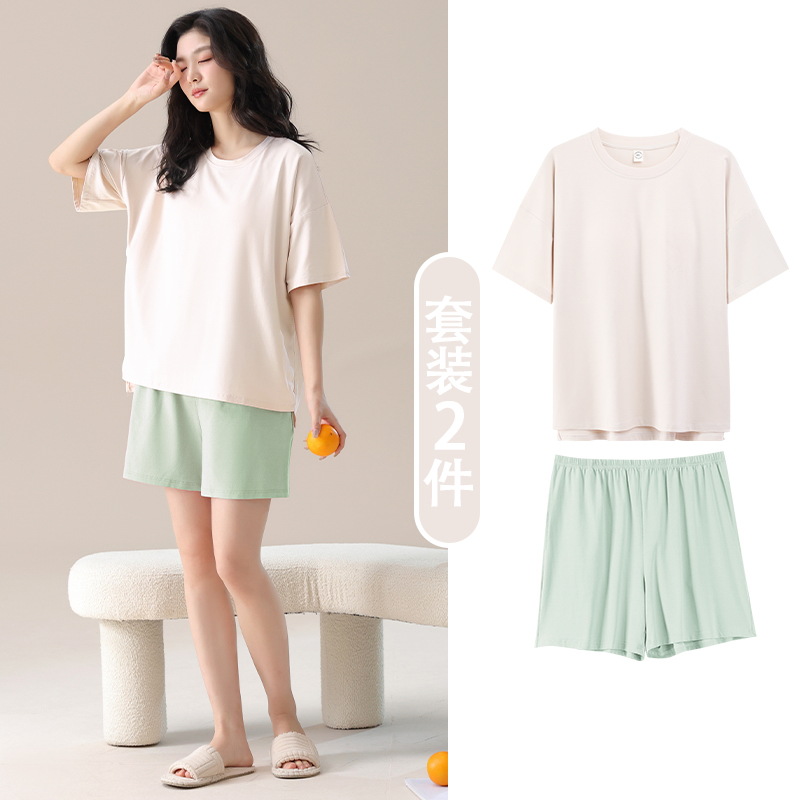 RC3001 라이트 살구 + 그린 반바지 (가슴 패드 제외)