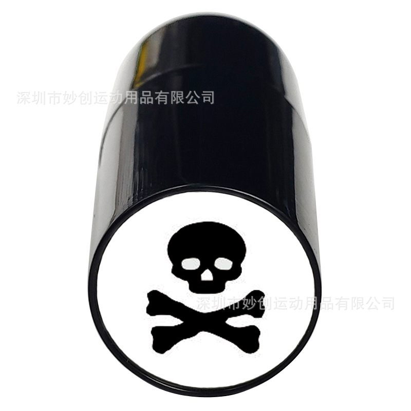 Cráneo negro-3 negro