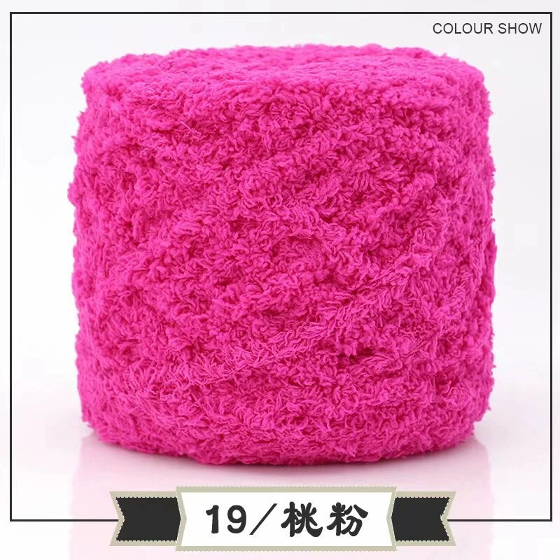 Королевская бархатная пряжа (Coral Velvet) 100 г, толщина 4 мм, детский шарф и ткань для полотенец, многоцветный