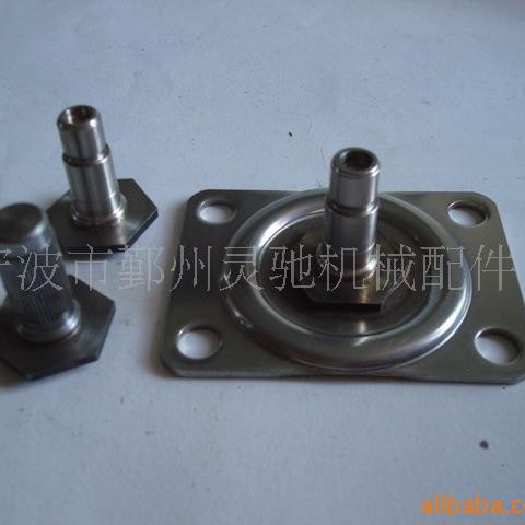 厂家供应不锈钢转轴、不锈钢接头、底脚固定架