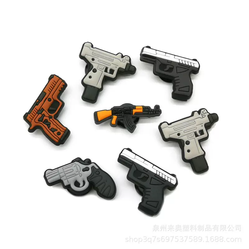 跨境现货PVC软胶花园鞋鞋扣鞋上装饰品配饰洞洞鞋花可拆卸装饰扣