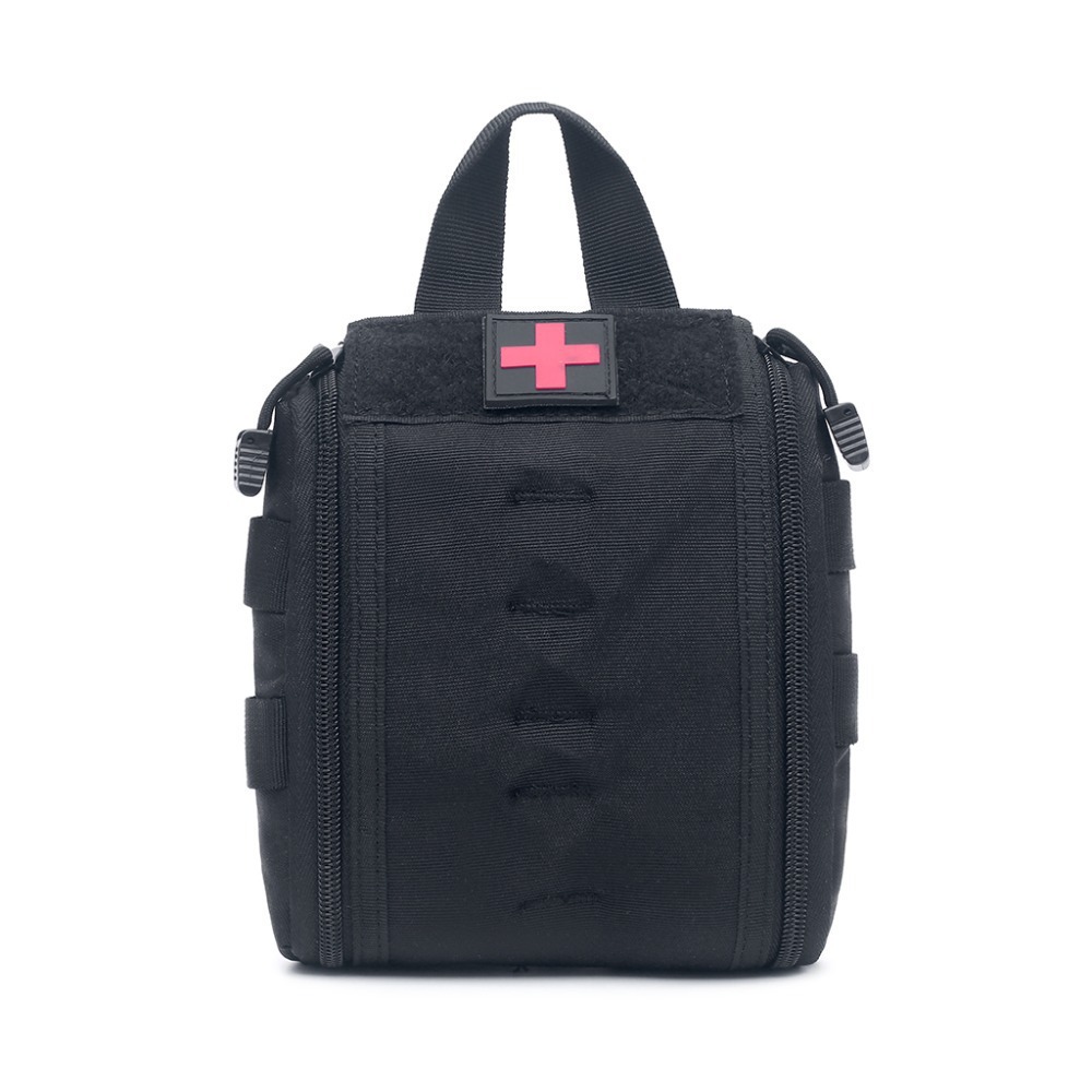 Emergency Tactical Bag, Outdoor Adventure Portable Waist Bag, Outdoor Sports Running Multi-Functional Cycling Quick-Release Bag Cosmetics Bag