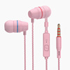 VPB V1 metal bass in ear wired headphones mobile phone universal foreign trade US -standard headset spot wholesale