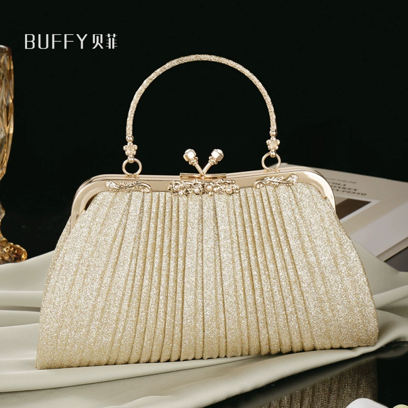 Вечерняя сумочка для женщин в чонсаме, горизонтальный квадратный дизайн через плечо на одно плечо, новая маленькая квадратная сумка