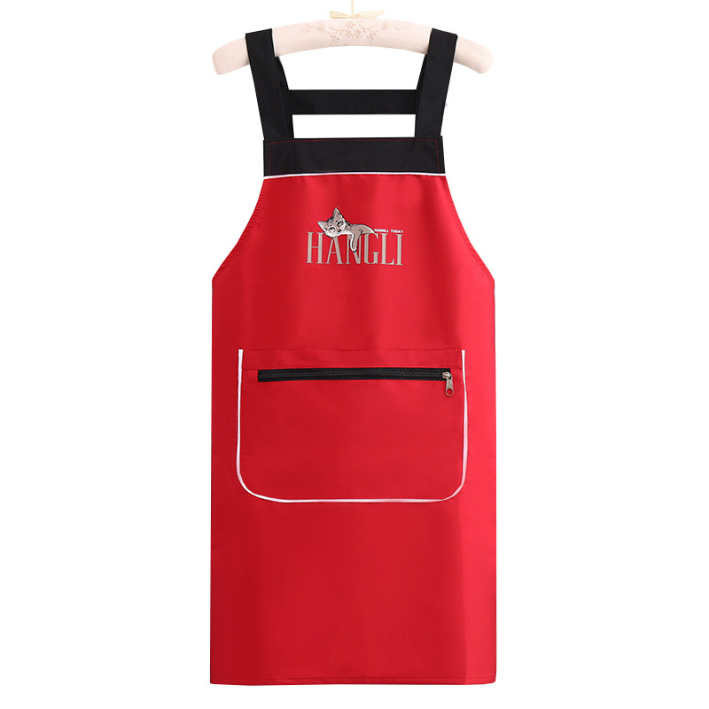 Delantal especial de cocina delantal impermeable al aceite delantal especial de cocina delantal especial de trabajo delantal impermeable doble cara delantal