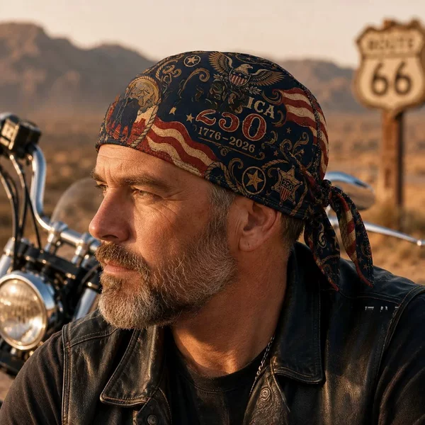 Cross-Border 250 Cycling Pirate Hat Bikerheadwrap Anniversary Motorcycle Headscarf Manufacturer Wholesale