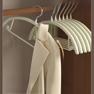 Household adult hanger Anti -slip non -traceless shoulder -proof and immersed immersion semi -circular and thick models can not afford shoulder to dry lingerie clothing store