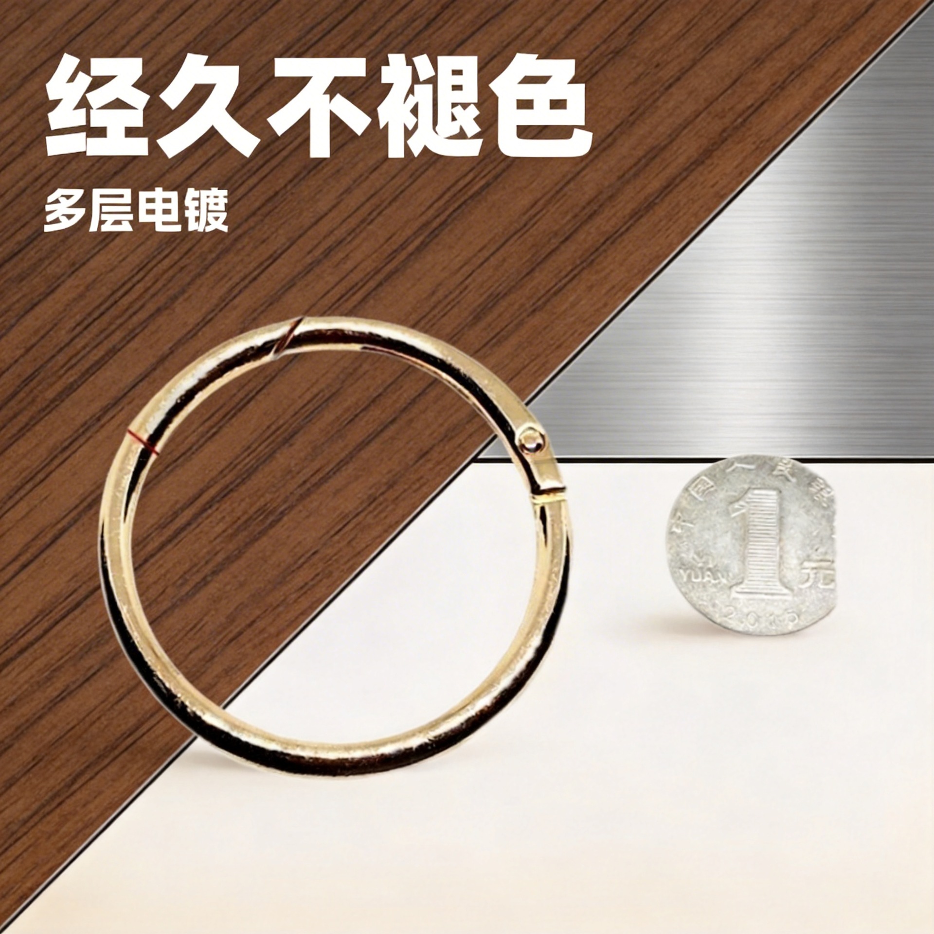 Wholesale Round Ring Buckle Open Spring Ring Women's Bag Hook Buckle Chain Adjustment Buckle Bag Hardware Metal Buckle Spring Buckle