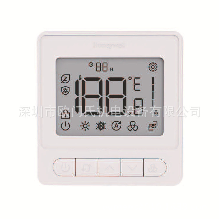 HONEYWELL HONEYWELL WL8B24WB/B Digital Thermostat Fan Coil Thermostat Air Conditioning Switch