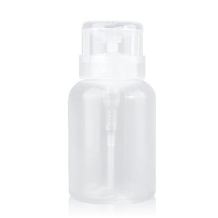 Nail polish remover press bottle nail polish remover sub-bottle thickened empty bottle with lock nail tools