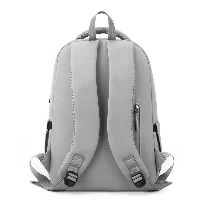2023 nueva mochila recargable USB coreana moda nailon de gran capacidad para viajes de negocios mochila para computadora al por mayor