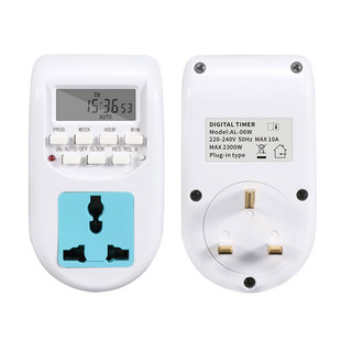 British Timer Socket British Timer Switch Socket Hong Kong Timer Switch Conversion Socket AL-06W