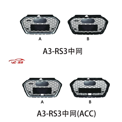 Big Surrounded, RS3 front bumper assembly center