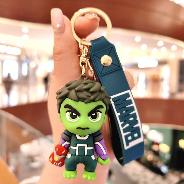 Dibujos animados pvc serie de anime llavero juego de marea muñeca llavero de coche bolsa colgante máquina de garra regalo al por mayor