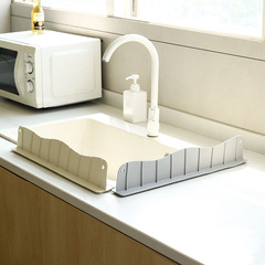 Sink water barrier kitchen dishwashing water barrier strip pool anti-splash water artifact countertop washbasin waterproof barrier
