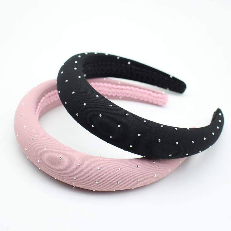 153g Weight Hair Band Hair Accessories Type 1 Piece Quantity Holiday, Banquet, Selfie Occasion Solid Color Pattern Women's Gender Fairy Style Style Fairy Style Women's Solid Color Cloth Hair Band 2