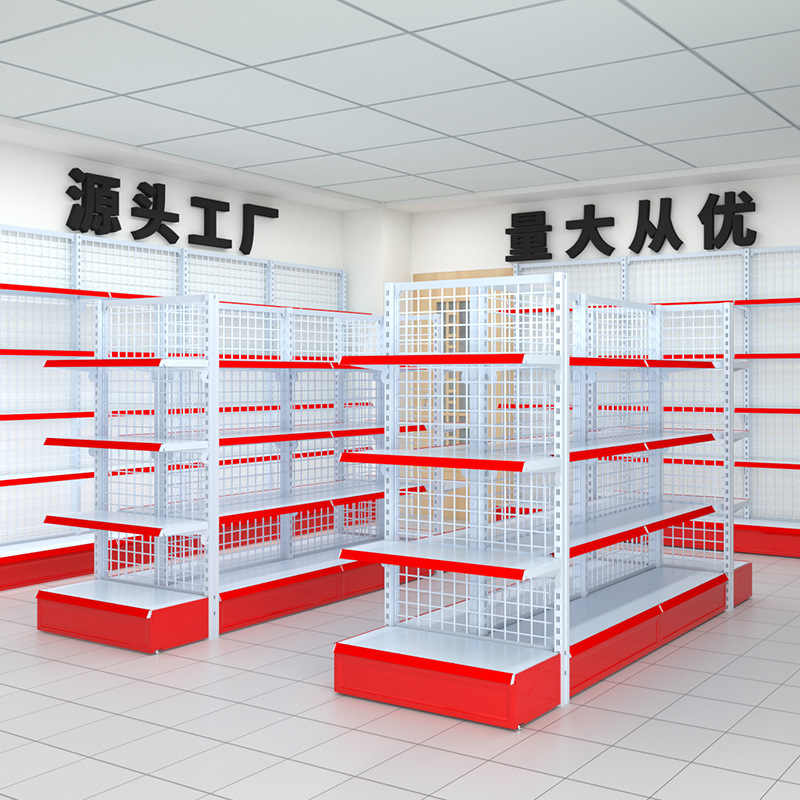 良达货架小卖部便利店的货架日用品士多店货架背网式货架