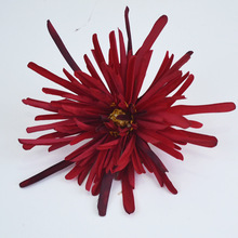 厂家批发仿真花头花环花艺配件贵妃菊花朵汉服头饰配花仿真菊花