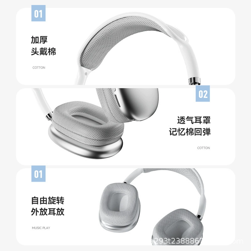Беспроводные трёхмерные наушники, игровая динамика, P9, 9promax, bluetooth