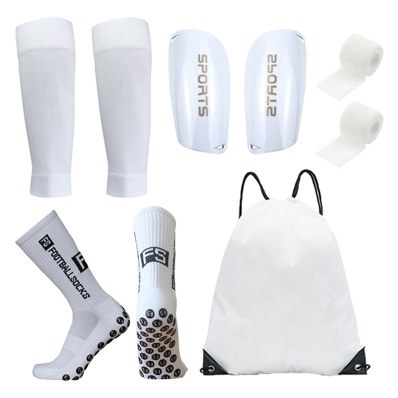 Cross-Border Hot-Selling Football Socks Fs Five-Piece Set for Men and Women Mid-Calf Training Socks Non-Slip Football Professional Thickeneded Towel Bottom Socks