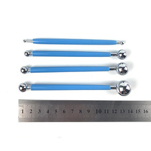 大丸棒圆头实心四件套diy手办软陶泥超轻黏土树脂粘土压眼窝工具