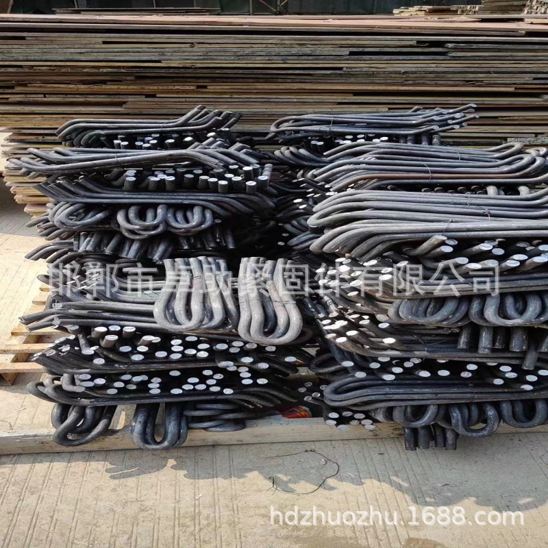 现货供应伞把地脚螺栓 本色猫爪地脚螺栓 碳钢4.8级地脚 建筑专用