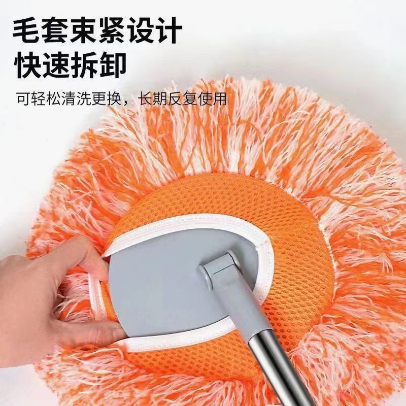 太陽のほこり掃除ガラスユニバーサルモップ天井アーティファクト床タイルひまわり壁掃除洗車モップ家庭用|undefined