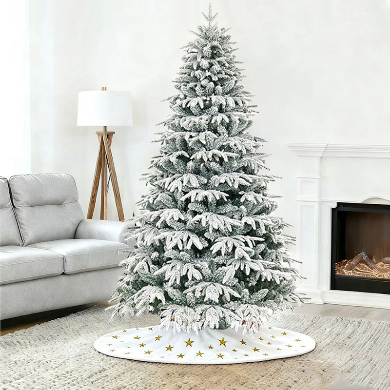 降雪クリスマス新しいPE混合PVC植毛少量雪クリスマスツリー工場クリスマス装飾クリスマス微雪ツリー|undefined