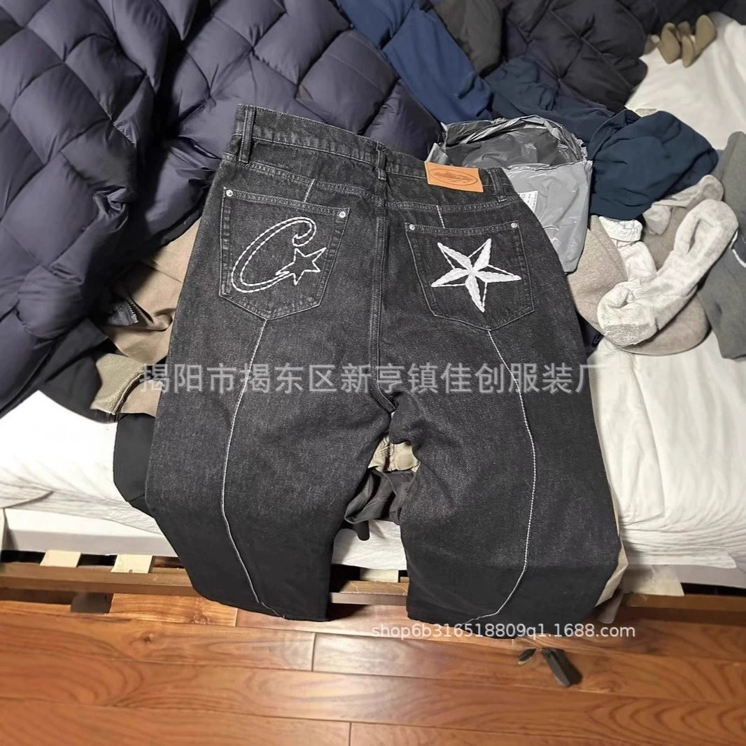 Мужской костюм в японском стиле:  осенне-зимняя новинка, американский ретро-стиль,  длинная рубашка с капюшоном и свободные брюки,  прямые трансграничные продажи.